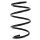 Suspension Spring front axle coil spring Ø 13.5 mm KYB for MB A-CLASS