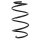 Suspension Spring front axle coil spring KYB for MERCEDES-BENZ SLK
