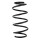 Suspension Spring front axle coil spring Ø 156 mm KYB for e.g. FORD C-MAX