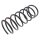 Suspension Spring front axle coil spring Ø 168 mm KYB for VOLVO 240 and others