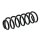 Suspension Spring front axle coil spring Ø 114 mm KYB for e.g. MB C-CLASS