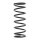 Suspension Spring front axle coil spring Ø 110 mm KYB for FORD FIESTA