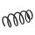 Suspension front axle coil spring Ø 149 mm KYB IAM-Expertise for KIA CARENS