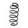 Suspension Front Axle Coil Spring Ø 144 mm KYB for LADA GRANTA and others