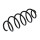 Suspension Front Axle Coil Spring Ø 146 mm KYB for LADA GRANTA and others