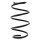 Suspension Front Axle Coil Spring Ø 181 mm KYB for MITSUBISHI OUTLANDER