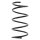 Fahrwerksfeder Vorderachse Schraubenfeder Ø 146 mm KYB für MB A-KLASSE