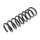 Suspension Spring front axle coil spring Ø 109 mm KYB for e.g. MB C-CLASS