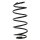 Suspension front axle coil spring Ø 172 mm KYB for PEUGEOT 308 and others