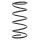 Suspension Spring front axle coil spring Ø 172 mm KYB for e.g. MITSUBISHI COLT