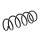 Suspension Front Axle Coil Spring Ø 128 mm KYB IAM-Expertise for SUZUKI SWIFT
