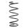 Suspension Spring front axle coil spring Ø 145 mm KYB for e.g. MITSUBISHI COLT