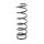 Suspension Front Axle Coil Spring Ø 113 mm KYB IAM-Expertise for NISSAN MICRA