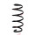 Suspension front coil spring Ø 166 mm KYB for e.g. CITROËN JUMPY