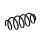Suspension front coil spring Ø 166 mm KYB for e.g. CITROËN JUMPY