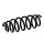 Suspension front axle coil spring Ø 126 mm KYB for VOLVO S90 and others