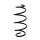 Suspension front axle coil spring Ø 149 mm KYB IAM-Expertise for KIA STONIC