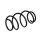 Suspension Front Axle Coil Spring Ø 177 mm KYB IAM-Expertise for NISSAN LEAF