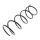 Suspension Spring Front Axle Ø 158 mm KYB for CITROËN BERLINGO and others