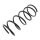 Suspension Spring front axle coil spring Ø 152 mm KYB for FORD FOCUS and others