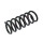 Suspension Spring front axle coil spring Ø 120 mm KYB for LADA NIVA