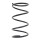 Suspension Spring front left coil spring Ø 171 mm KYB for e.g. SUBARU LEGACY