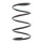 Suspension Spring front axle coil spring Ø 178 mm KYB for KIA CARENS