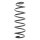 Suspension Spring front axle coil spring KYB for CITROËN C5 and others