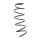 Suspension Spring front axle coil spring KYB suitable for CITROËN C3