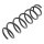 Suspension Spring front axle coil spring KYB for e.g. DAIHATSU SIRION