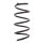 Suspension Spring front axle coil spring KYB for e.g. VW CADDY