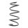 Suspension Spring front axle coil spring KYB IAM-Expertise for BMW X1