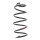 Suspension Spring front axle coil spring Ø 148 mm KYB for e.g. CITROËN DS3