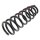 Suspension Spring front axle coil spring KYB for e.g. HONDA ACCORD