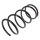 Suspension Spring front axle coil spring KYB suitable for HONDA FR-V
