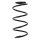Suspension Spring front axle coil spring KYB IAM-Expertise for KIA VENGA