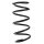 Suspension Spring front axle coil spring KYB suitable for OPEL CORSA
