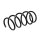 Suspension Spring front axle coil spring KYB suitable for OPEL CORSA