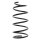 Suspension Spring front axle coil spring KYB IAM-Expertise for ROVER 200