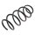 Suspension Spring front axle coil spring KYB IAM-Expertise for VW POLO