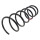 Suspension Spring front axle coil spring KYB fits SUZUKI SWIFT