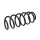 Suspension Spring front axle coil spring Ø 137 mm KYB for VOLVO S60 and others