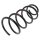 Suspension Spring front axle coil spring KYB for CITROËN JUMPY and others