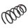 Suspension Spring front axle coil spring KYB suitable for FIAT SCUDO
