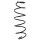 Suspension Spring front axle coil spring KYB suitable for CITROËN C3