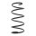 Suspension Spring front axle coil spring Ø 198 mm KYB for e.g. RENAULT SAFRANE