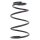 Suspension Spring Front Axle Ø 187 mm KYB for TOYOTA CAMRY and others
