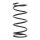 Suspension Spring front axle coil spring Ø 174 mm KYB for MITSUBISHI CARISMA