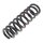 Suspension Spring front axle coil spring KYB suitable for e.g. MG ZS