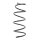 Suspension Spring front axle coil spring KYB for CITROËN C3 and others